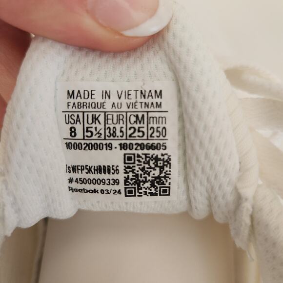 Reebok Floatzig Running Shoes for Women, Nondye/No Color/Pure Grey, 8 - Picture 7 of 10